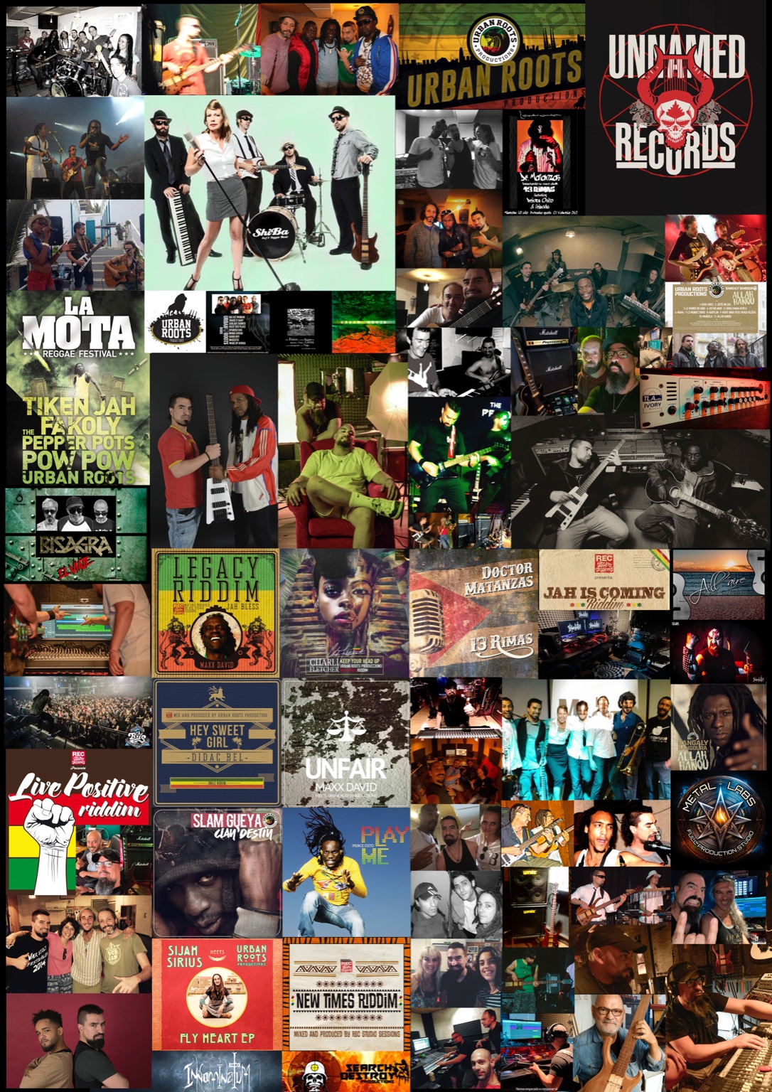 Trayectoria musical y proyectos de Unnamed Records BCN